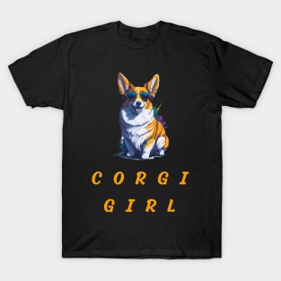 corgi girl T-Shirt